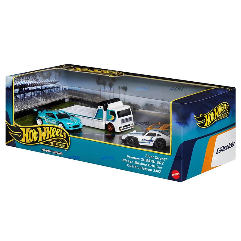 HOTWHEELS PREMIUM GREDDY BOX SET - 1/64 SCALE – DIECAST KINGS SA