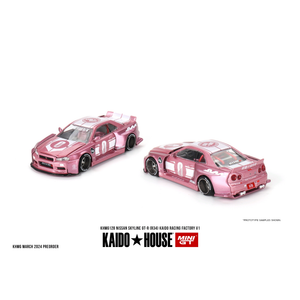 KAIDO☆HOUSE #128 NISSAN SKYLINE GT-R R34 KAIDO RACING FACTORY V1 PINK ...