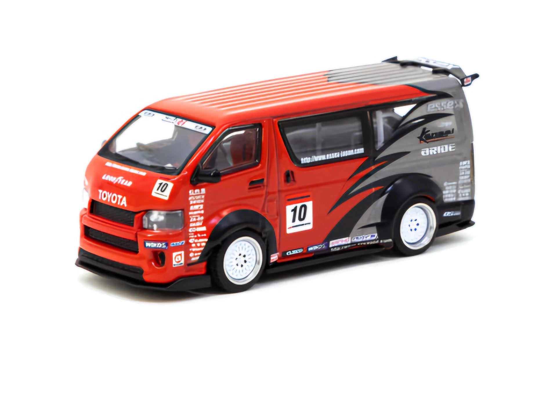 TARMAC WORKS TOYOTA HIACE WIDEBODY DRIFT VERSION 2021 TWOC - 1/64 SCAL ...