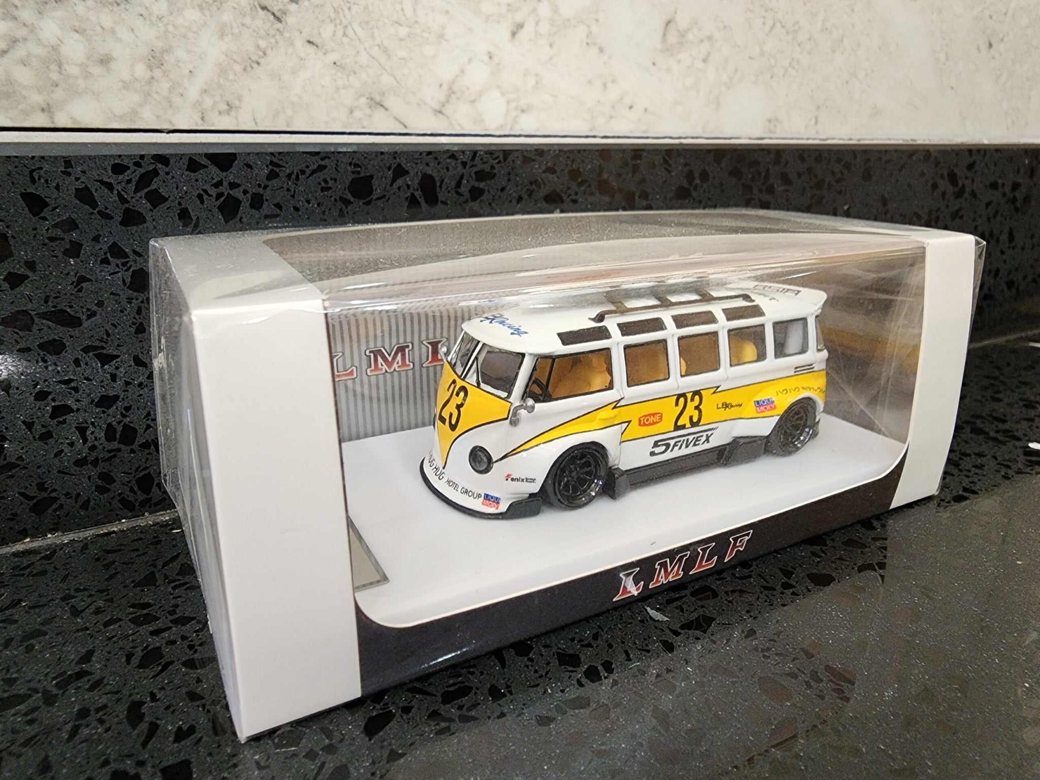 LMLF MODEL RWB VOLKSWAGEN T1 KOMBI FLASH #23 LIVERY - 1/64 SCALE