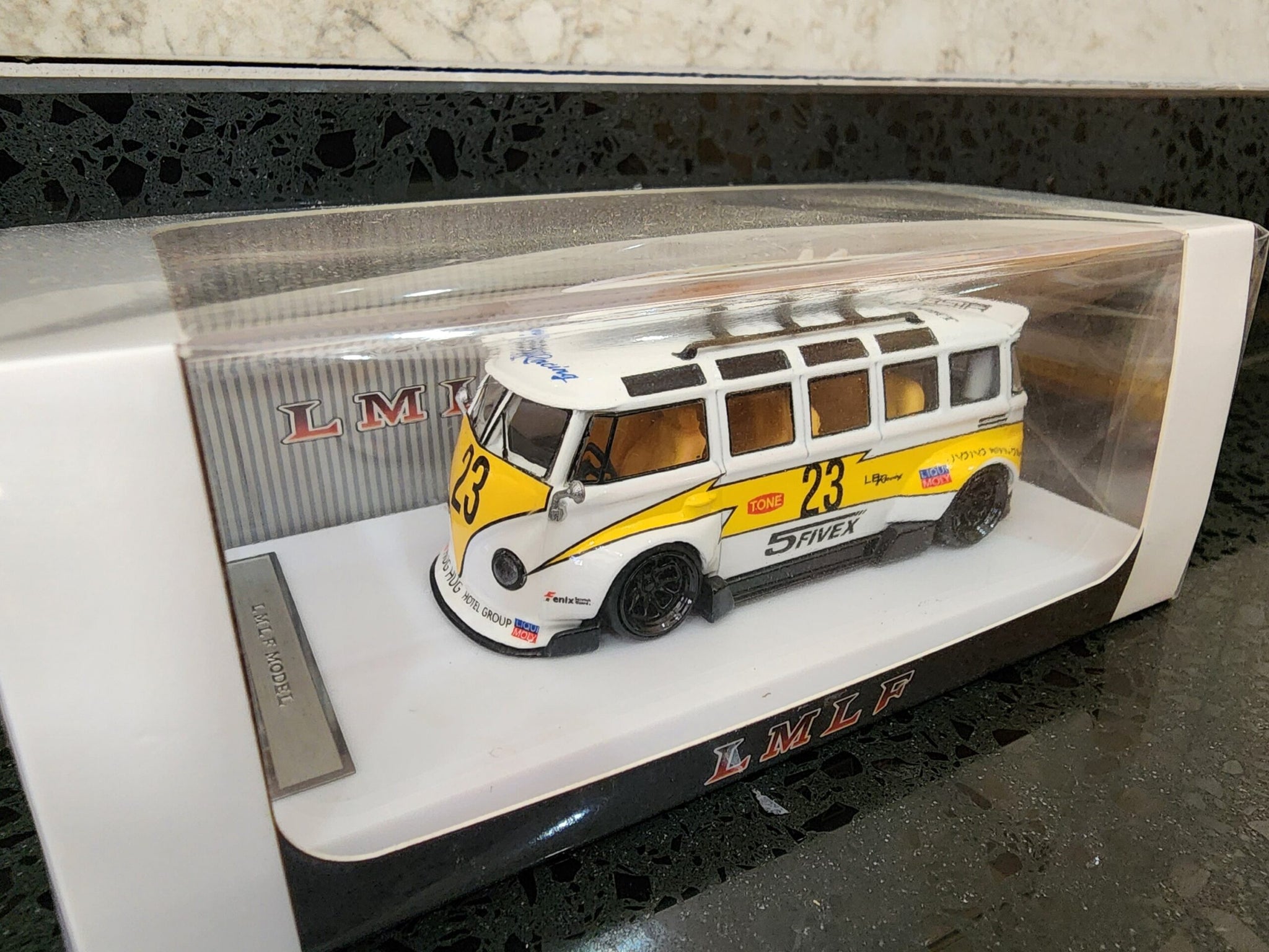 LMLF MODEL RWB VOLKSWAGEN T1 KOMBI FLASH #23 LIVERY - 1/64 SCALE