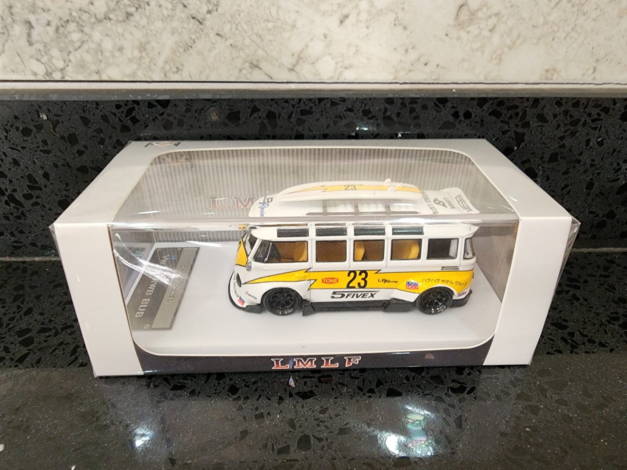 LMLF MODEL RWB VOLKSWAGEN T1 KOMBI FLASH #23 LIVERY - 1/64 SCALE