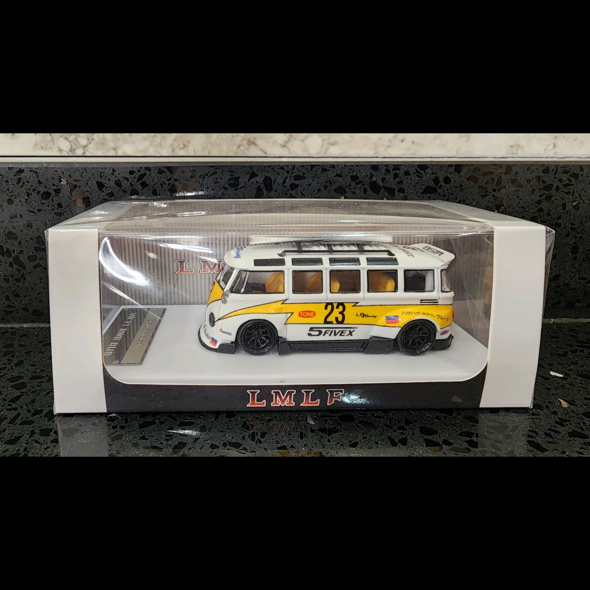 LMLF MODEL RWB VOLKSWAGEN T1 KOMBI FLASH #23 LIVERY - 1/64 SCALE