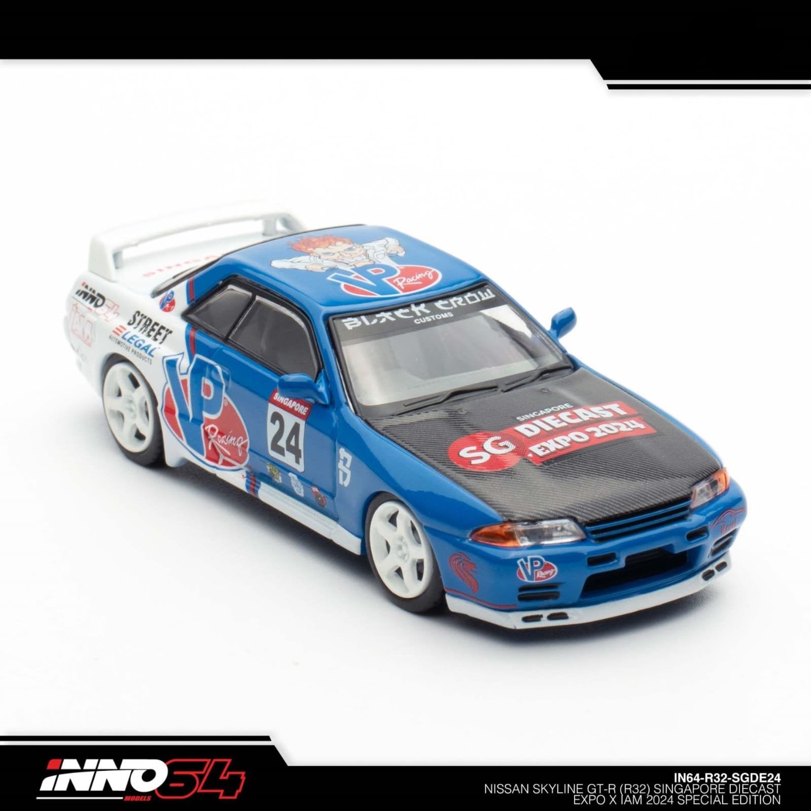 INNO 64 NISSAN SKYLINE GT-R R32 SINGAPORE DIECAST EXPO SPECIAL EDITION ...