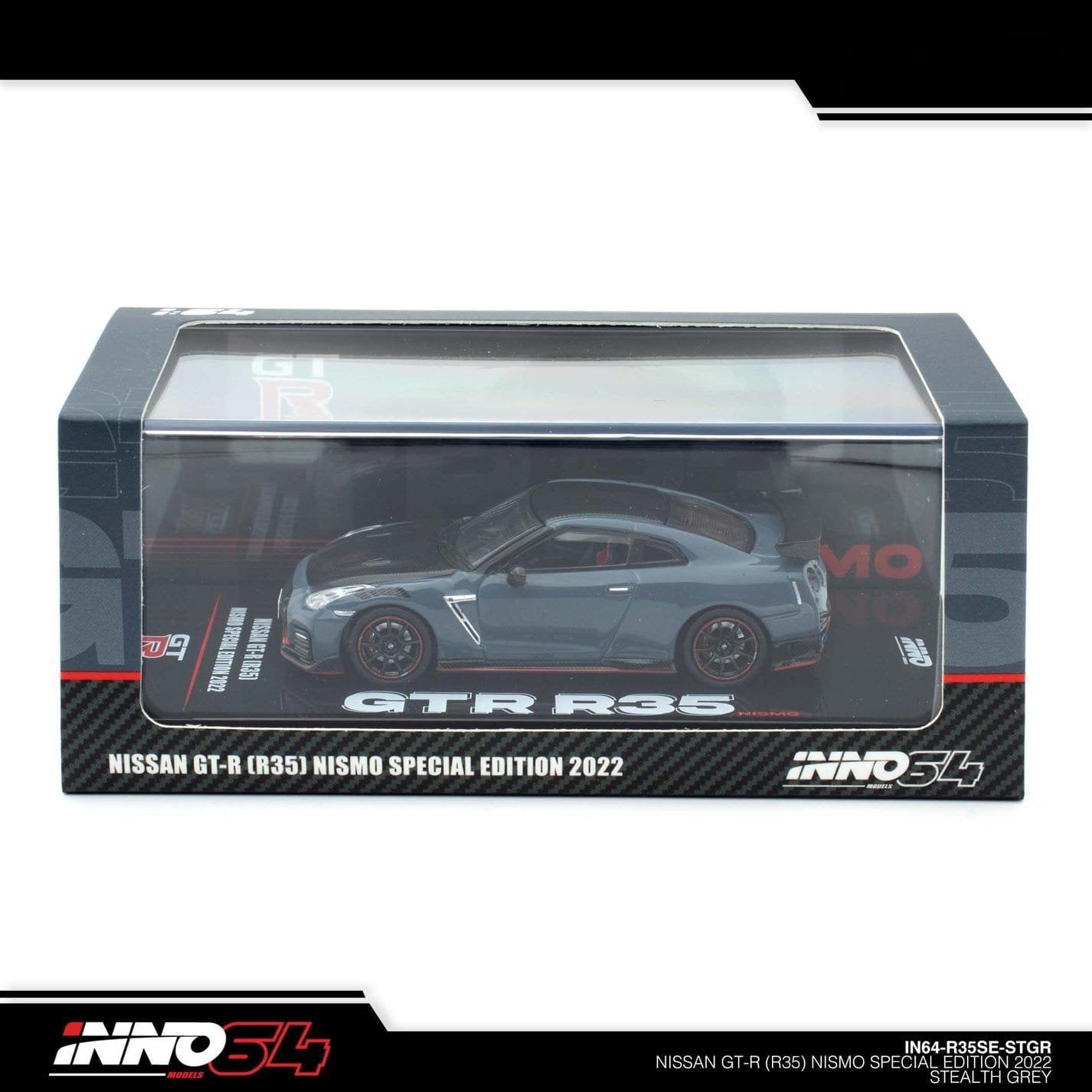 INNO 64 NISSAN GT-R R35 NISMO SPECIAL EDITION 2022 STEALTH GREY - 1/64 ...