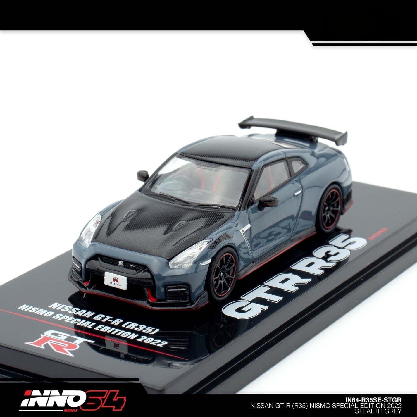 INNO 64 NISSAN GT-R R35 NISMO SPECIAL EDITION 2022 STEALTH GREY - 1/64 ...