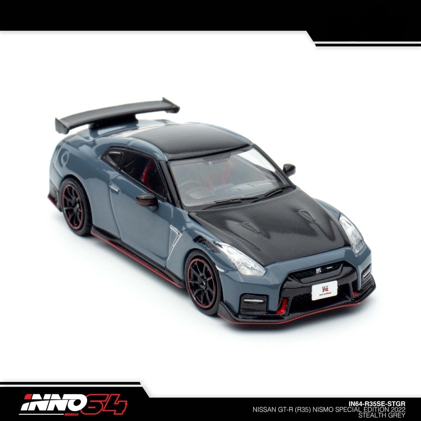 INNO 64 NISSAN GT-R R35 NISMO SPECIAL EDITION 2022 STEALTH GREY - 1/64 ...
