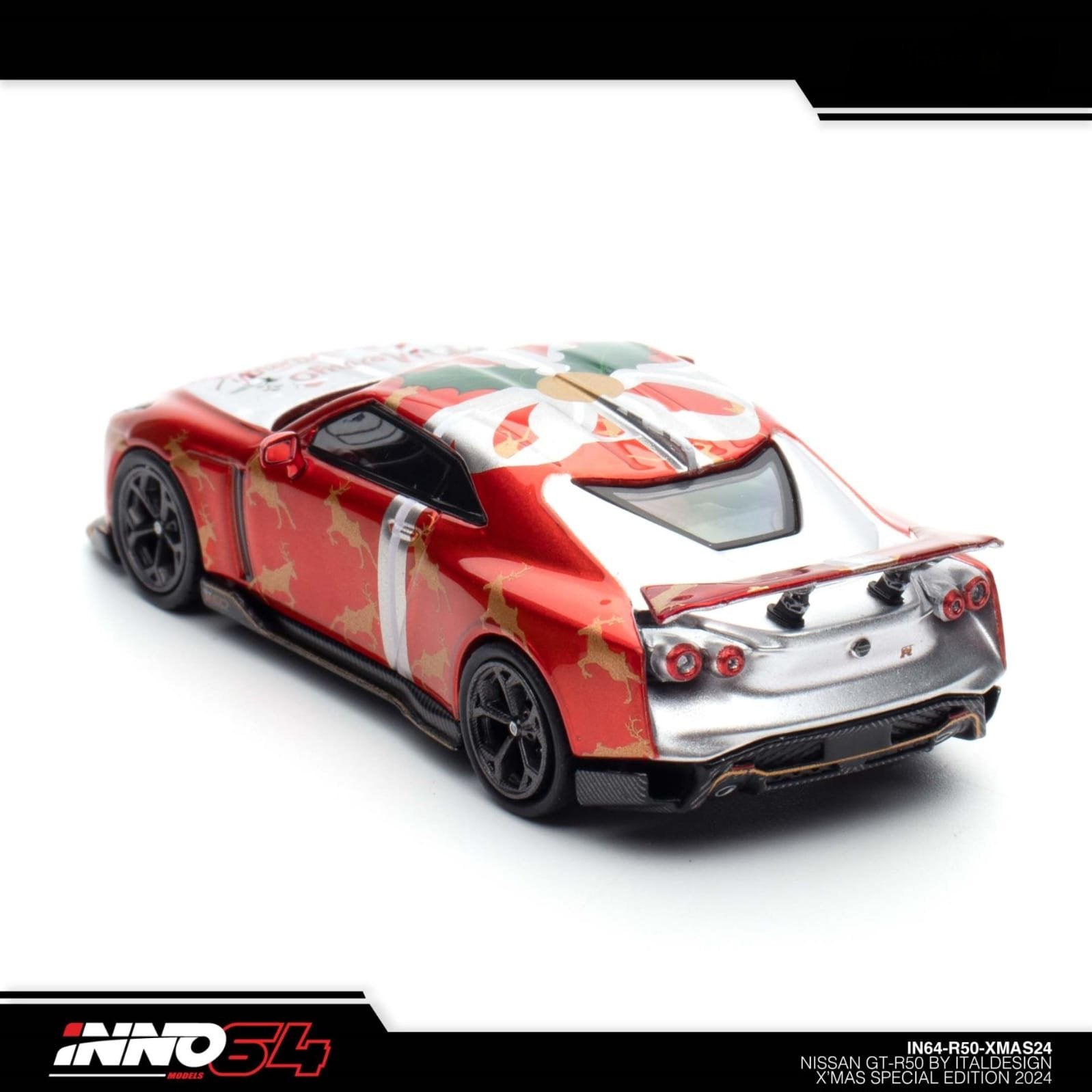 INNO 64 NISSAN GT-R50 ITALDESIGN 2024 CHRISTMAS SPECIAL EDITION - 1/64 ...
