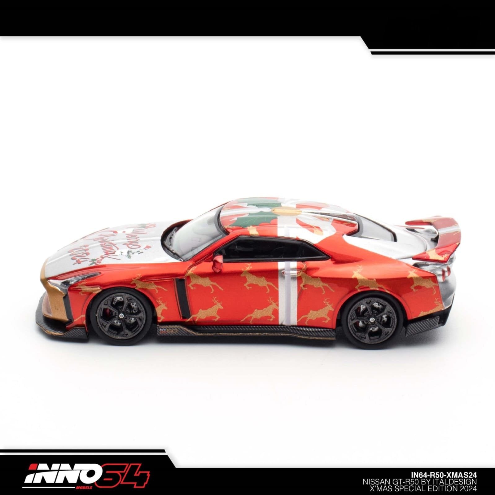 INNO 64 NISSAN GT-R50 ITALDESIGN 2024 CHRISTMAS SPECIAL EDITION - 1/64 ...