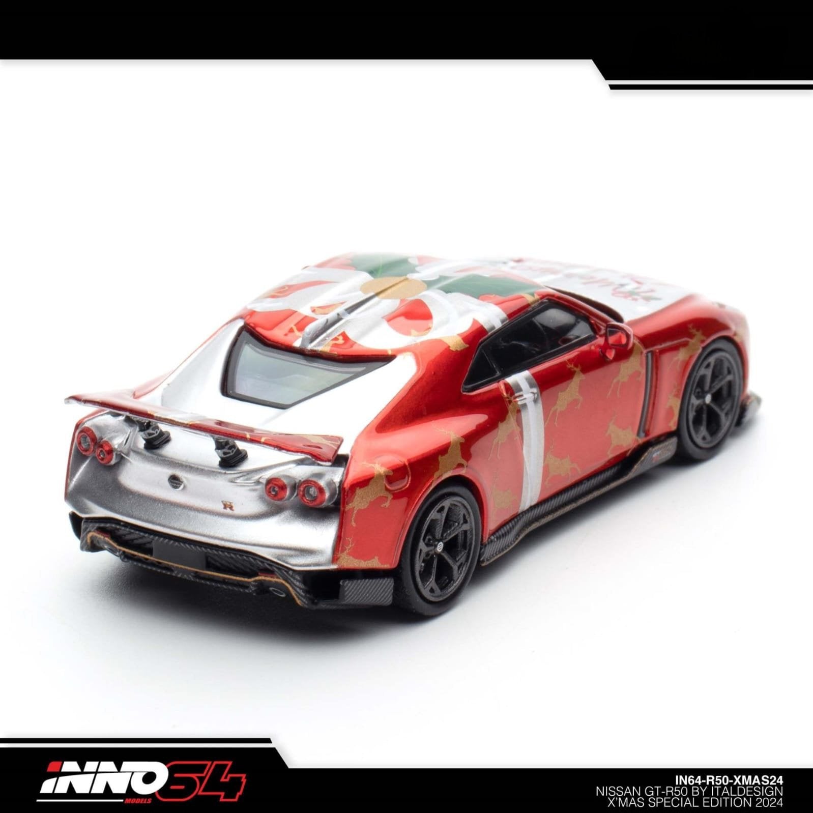 INNO 64 NISSAN GT-R50 ITALDESIGN 2024 CHRISTMAS SPECIAL EDITION - 1/64 ...