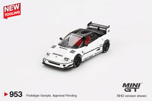 MINI GT #953 MAZDA AZ-1 LIBERTY WALK LB40 WHITE 2024 TOKYO AUTO