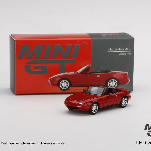 MINI GT MAZDA MX-5 MIATA CLASSIC RED