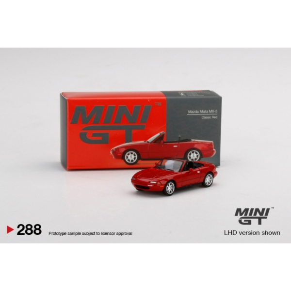 MINI GT MAZDA MX-5 MIATA CLASSIC RED