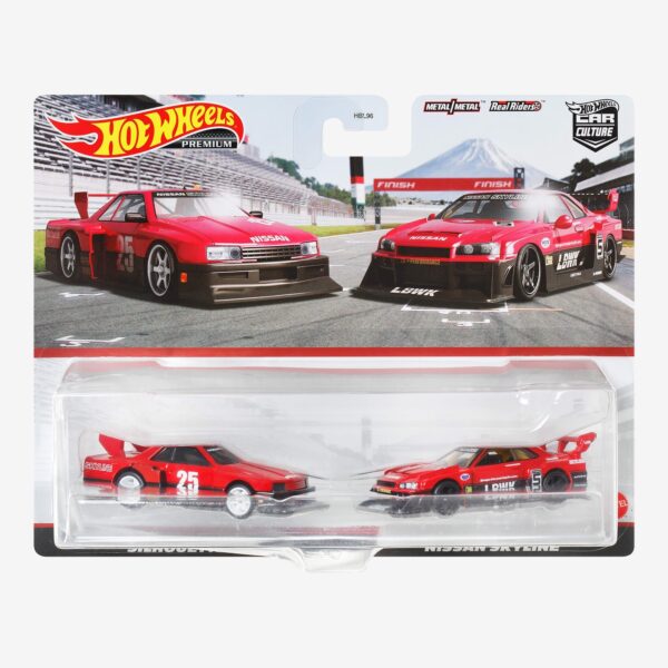 HOTWHEELS PREMIUM NISSAN SKYLINE TWIN PACK