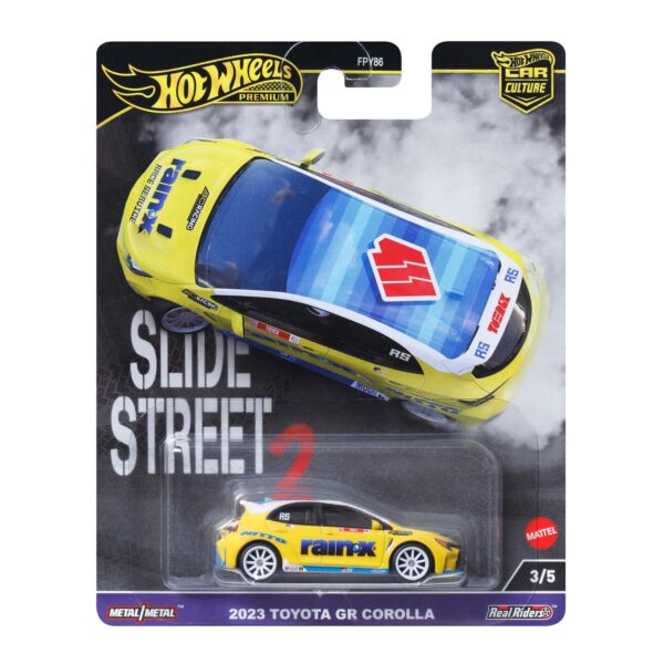 HOTWHEELS STREET SLIDE 2 TOYOTA GR COROLLA
