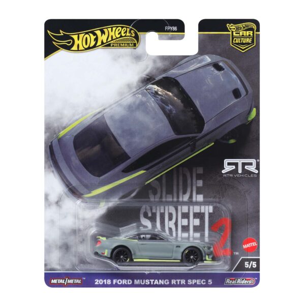 HOTWHEELS STREET SLIDE 2 2018 FORD MUSTANG RTR