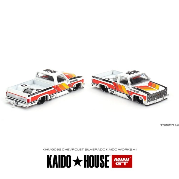 KAIDO☆HOUSE x MINI GT CHEVROLET SILVERADO KAIDO WORKS V1