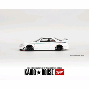 KAIDO☆HOUSE x MINI GT NISSAN SKYLINE GT-R R33 GREDDY V1