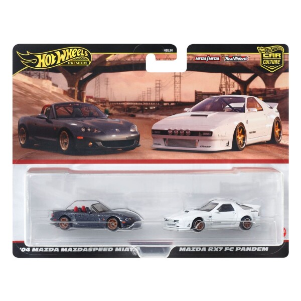 HOTWHEELS PREMIUM MAZDA TWIN PACK