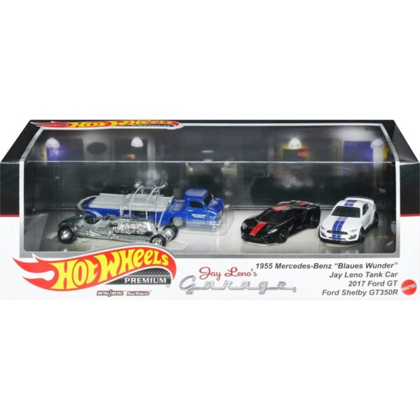 HOTWHEELS PREMIUM JAY LENO’S GARAGE BOX SET