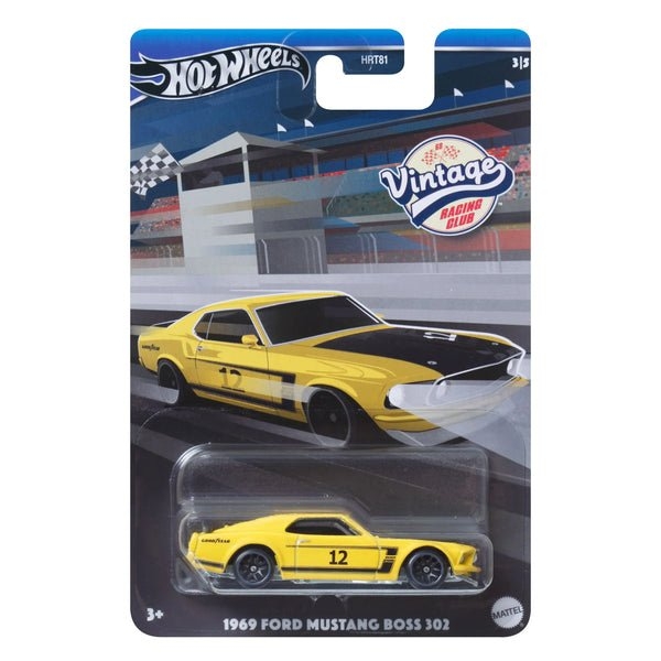 HOTWHEELS VINTAGE RACING CLUB 1969 FORD MUSTANG BOSS 302