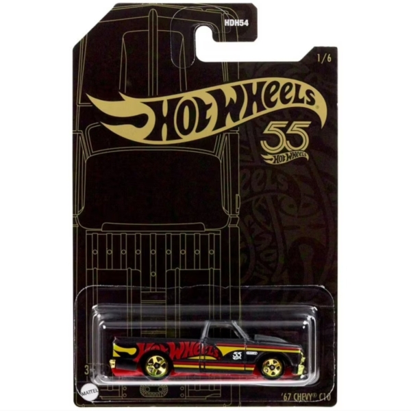 HOTWHEELS PEARL & CHROME ’67 CHEVY C10