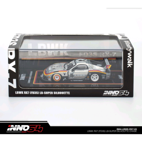 INNO 64 MAZDA RX-7 LIBERTY WALK LB-SUPER SILHOUETTE *CHASE CAR*
