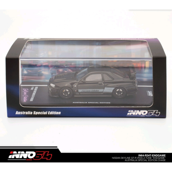 INNO 64 NISSAN SKYLINE GT-R R34 Z-TUNE END GAME *CHASE CAR*