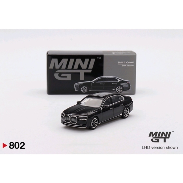 MINI GT BMW i7 XDRIVE60 BLACK SAPPHIRE