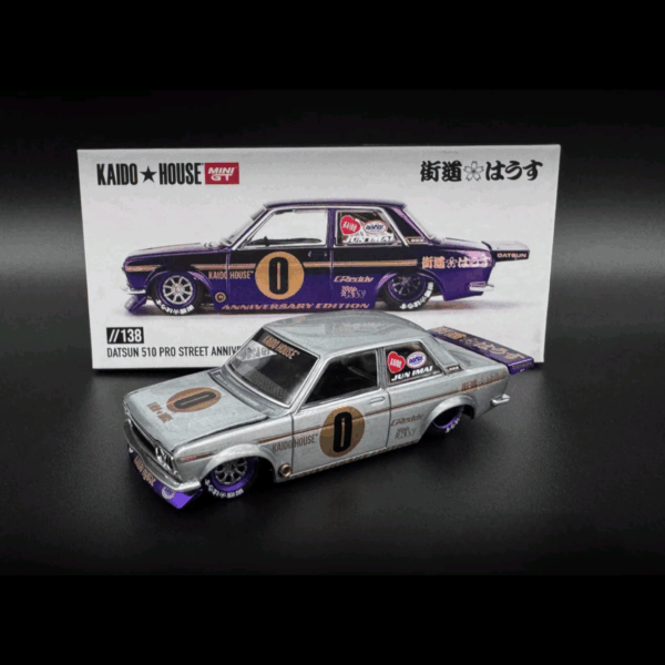KAIDO★HOUSE x MINI GT DATSUN 510 PRO STREET ANNIVERSARY SPECIAL EDITION *CHASE CAR*