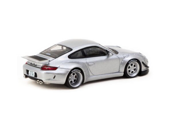 TARMAC WORKS PORCHE RWB 997 ABU DHABI SILVER - Image 3