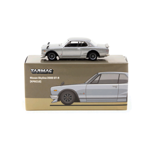 TARMAC WORKS NISSAN SKYLINE 2000GT-R KPGC10 SILVER