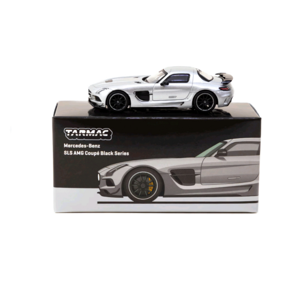 TARMAC WORKS MERCEDES-BENZ SLS AMG COUPE BLACK SERIES SILVER