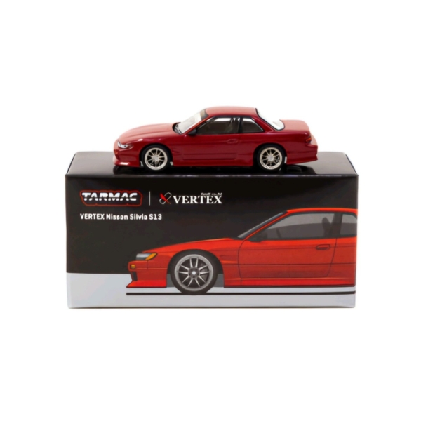 TARMAC WORKS VERTEX NISSAN SILVIA S13 RED