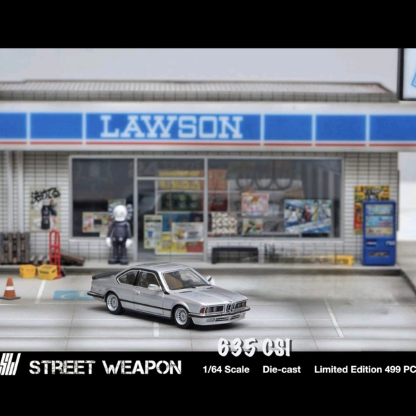 STREETWEAPON BMW 635 CSI SILVER