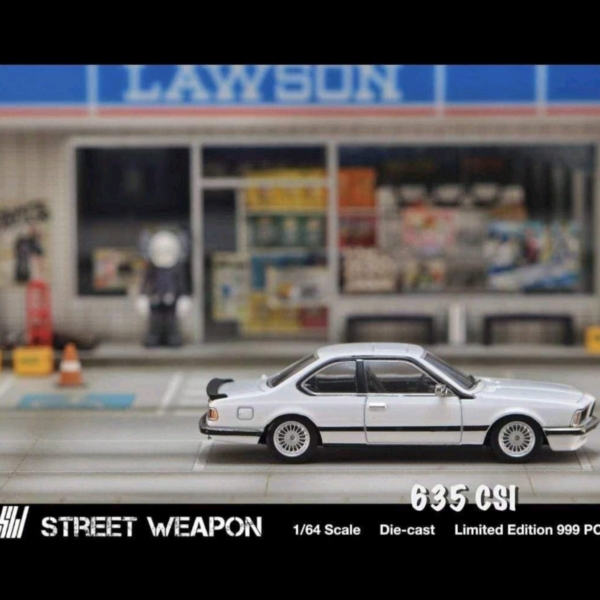 STREETWEAPON BMW 635 CSI WHITE