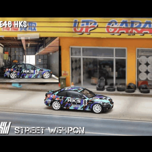 STREETWEAPON BMW E46 M3 HKS LIVERY