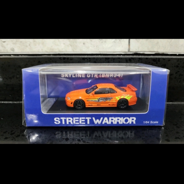 STREETWEAPON NISSAN SKYLINE GT-R R34 FAST & FURIOUS LIVERY