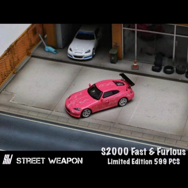 STREETWEAPON HONDA S2000 PINK 2 FAST 2 FURIOUS LIVERY