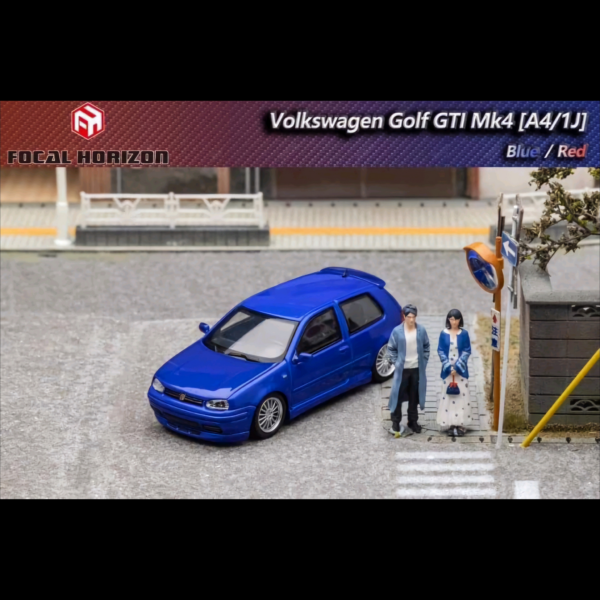 FOCAL HORIZON VOLKSWAGEN GOLF GTI MK4 BLUE