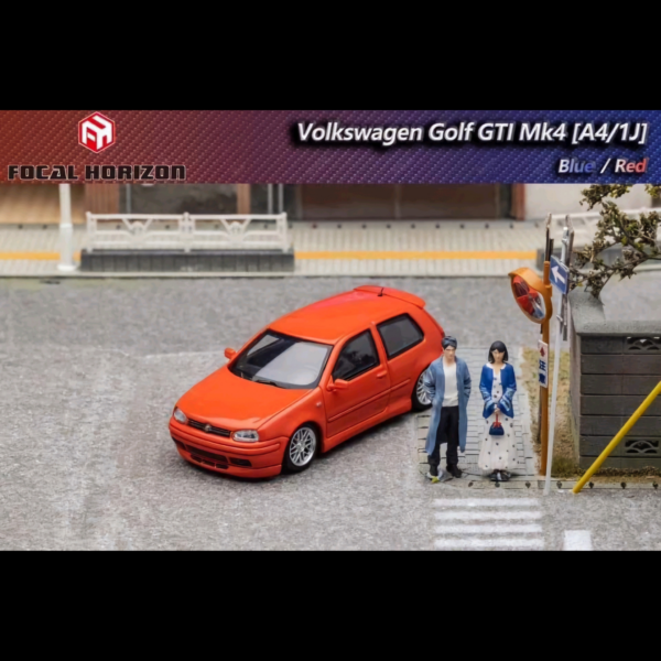 FOCAL HORIZON VOLKSWAGEN GOLF GTI MK4 ORANGE