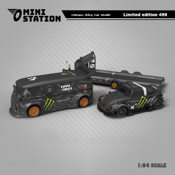 MINI STATION VOLKSWAGEN SET MONSTER TOYO TIRES LIVERY