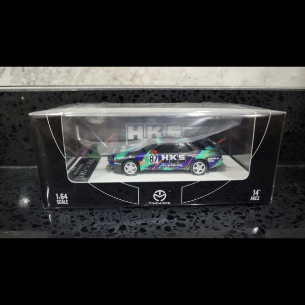 TIME MICRO NISSAN SKYLINE GT-R R32 HKS LIVERY