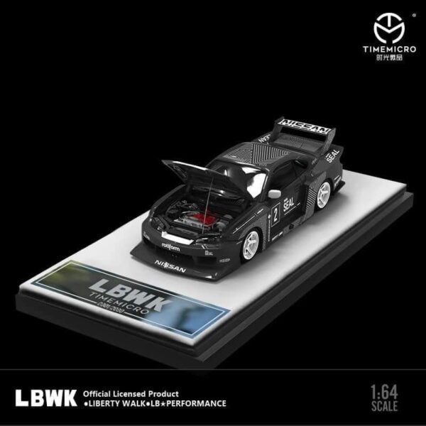 TIME MICRO NISSAN SILVIA S15 LIBERTY WALK BLACK