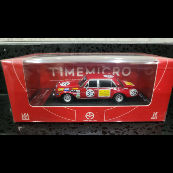 TIME MICRO MERCEDES-BENZ 300SEL RED