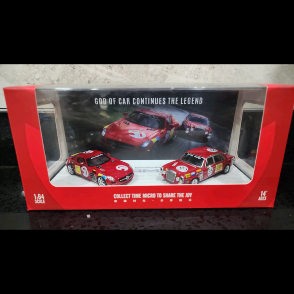 TIME MICRO MERCEDES-BENZ RED PIG SET
