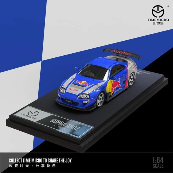 TIME MICRO TOYOTA SUPRA A80Z REDBULL LIVERY