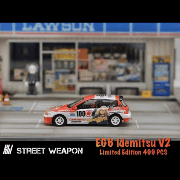 STREETWEAPON HONDA CIVIC EG6 IDEMITSU LIVERY V2