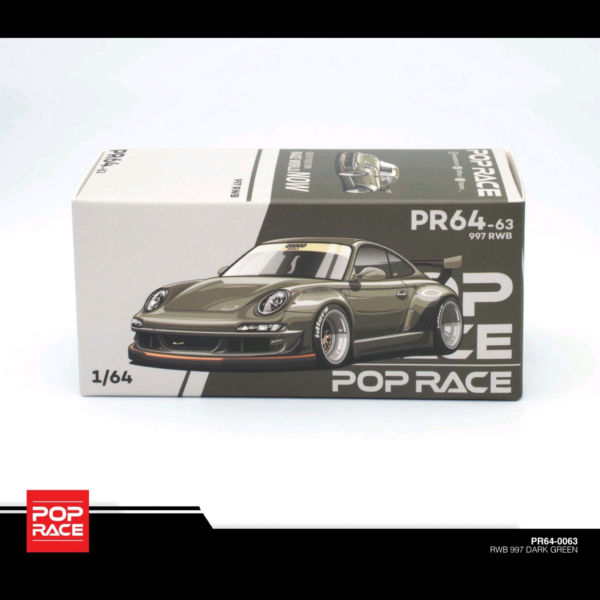 POP RACE PORCHE RWB 997 DARK GREEN