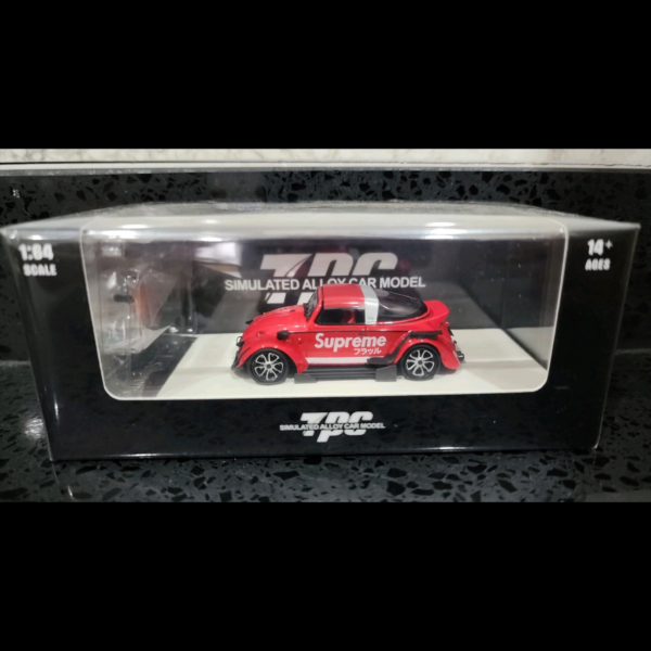 TPC VOLKSWAGEN RWB BEETLE TARGA SUPREME LIVERY + FIGURINE